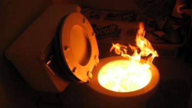 توالت‌ها جهنمی